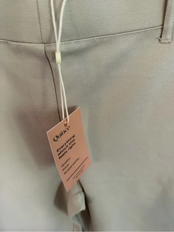 Quince Ultra-Stretch Ponte Straight Leg Pant Petite Size Small NWT - Image 5