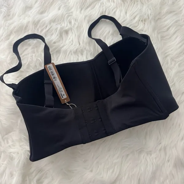 Skims Body Wireless Strapless Bra Onyx Size 34DDD - Image 6