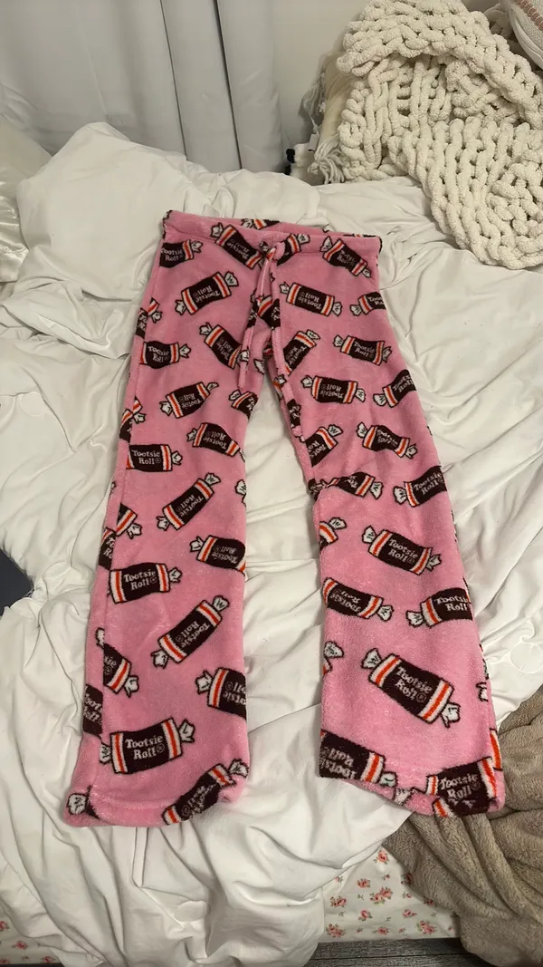 Tootsie Roll PJ Pants Pink - Image 2