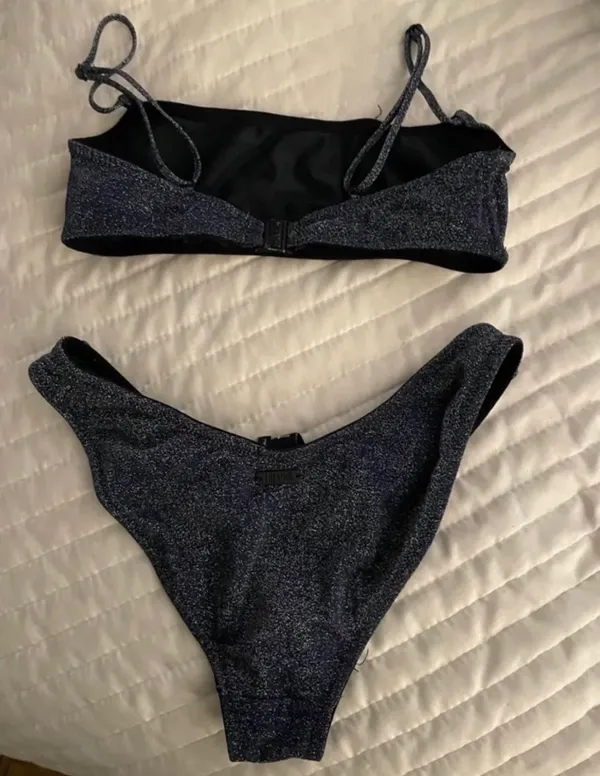 Triangl Sparkly Bikini Blue - Image 2