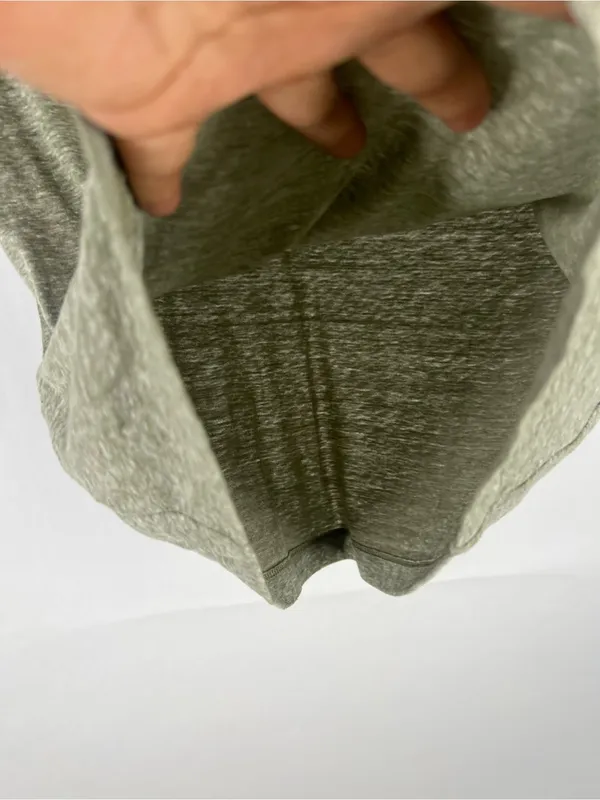 J.Crew Marled Pocket Tee Size M Green Cotton Blend‎ Casual Basic - Image 5