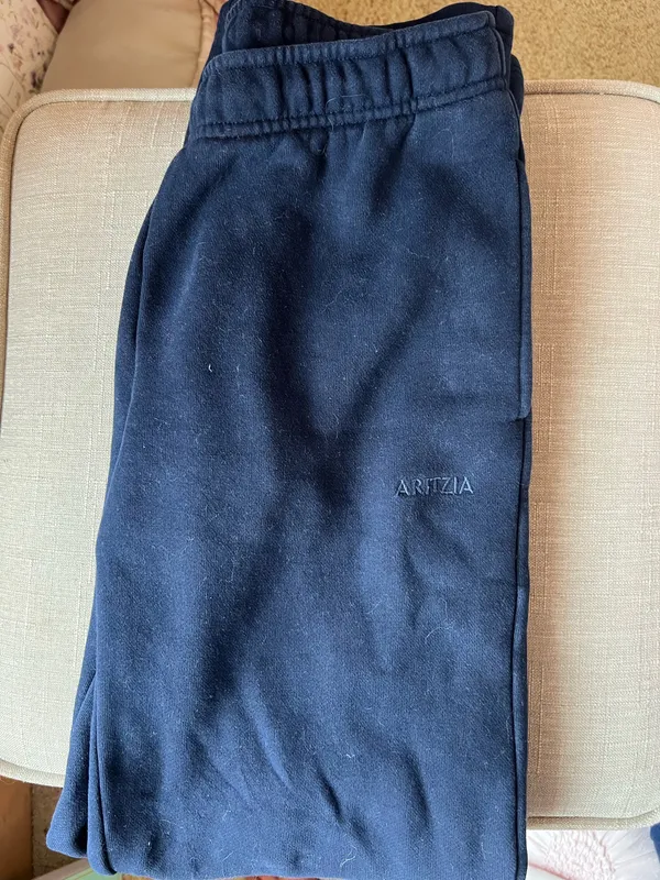 Aritzia Navy Sweatpants - Image 3