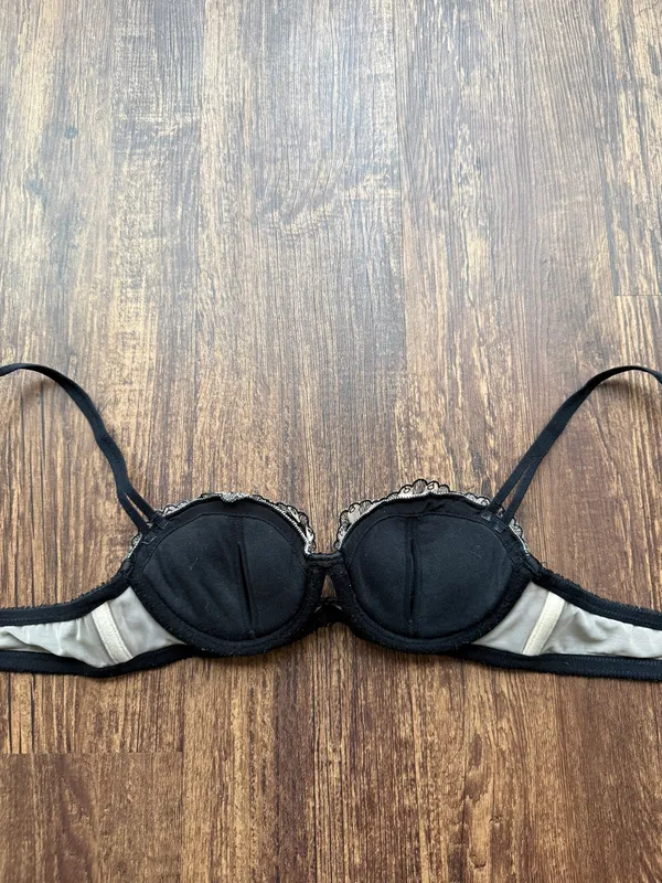 Women’s Micisty Extravagant Lace Embroidered Push Up Bra - Size A75 - Image 4
