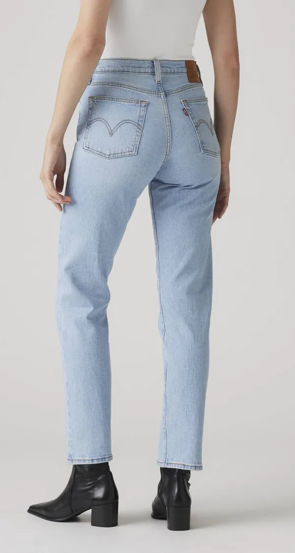 Levi's Wedgie Straight light wash jeans Size 25 - Image 2