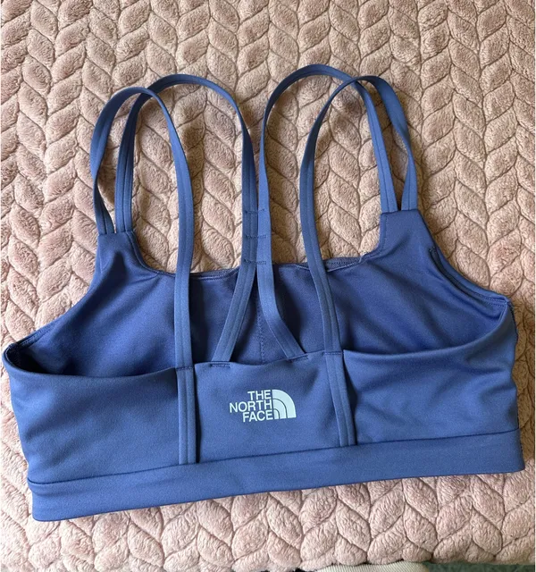 The North Face Blue Strappy Sports Bra - Image 2