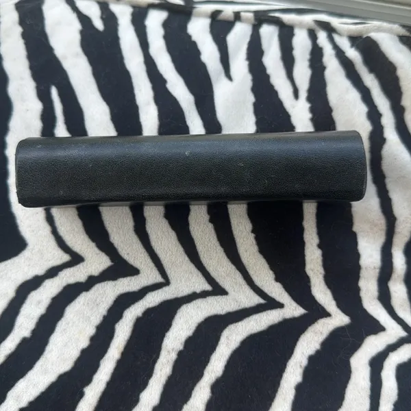 Prada Magnetic Closure Eyeglass Case Black - Image 2