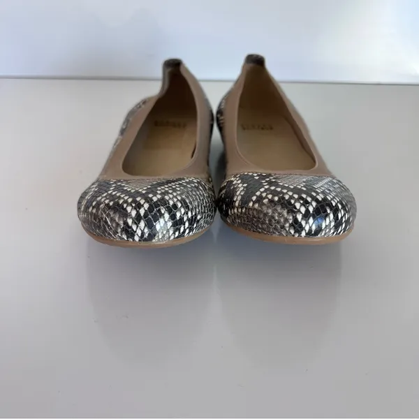 Stuart Weitzman Women's Snake Python Embossed‎ Ballet Flats - Image 2