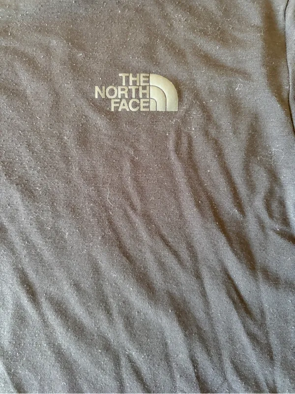 The North Face Women’s Long Sleeve Logo Graphic T-Shirt Black Size Medium - Image 2
