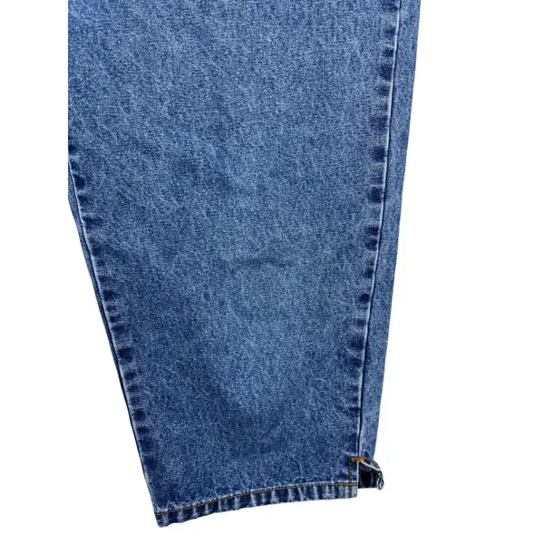VTG Bill Blass High Rise Mom Cropped 90s Jeans 8 - Image 3