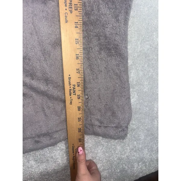 The North Face Osito Fleece Jacket‎ Womens Medium Gray Full Zip Soft High Pile - Image 13