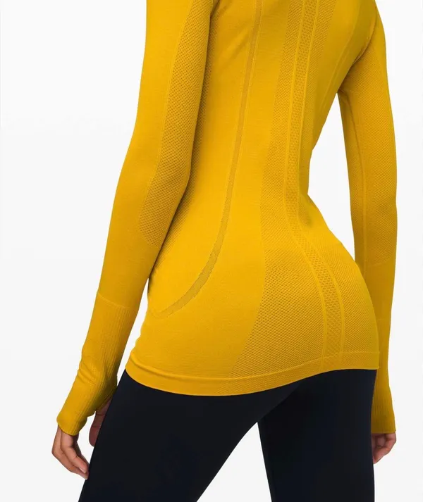 Lululemon Swiftly Tech Long Sleeve Yellow - Image 2