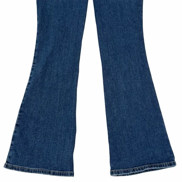 Sonoma Goods For Life Womens 6 Jeans Flare High Waisted Denim Distressed - Image 7
