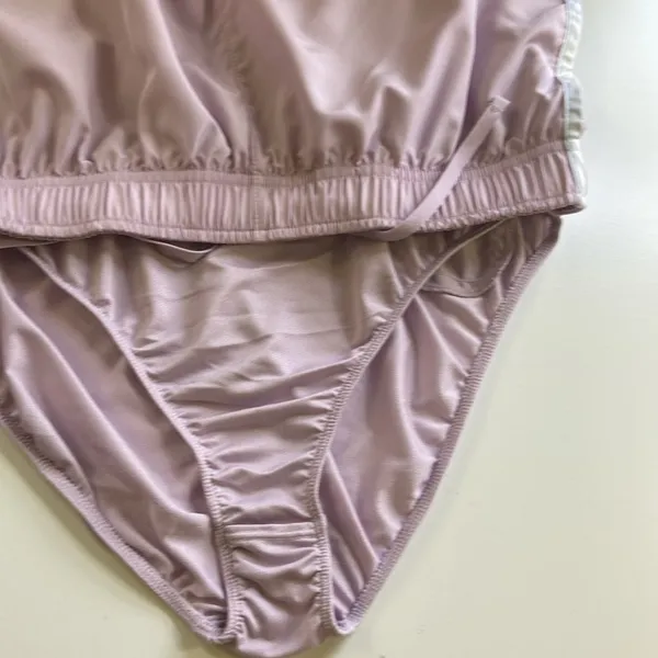 Nike Dri-Fit Women Purple Athletic Brief Lined Running Short Pants.Size-… - Image 12