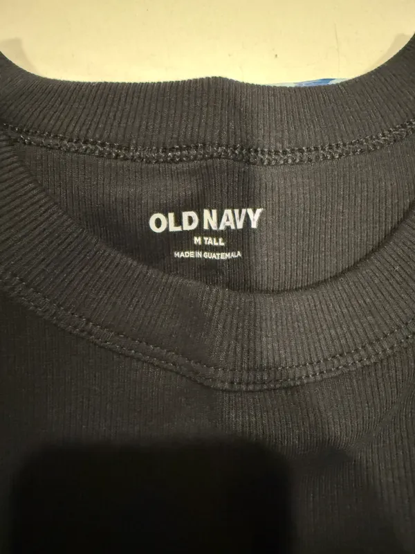 Old Navy Black High Neck Rib Knit Tank - Image 5