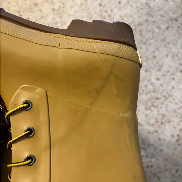 Timberland rubber tall boots size 8 - Image 8