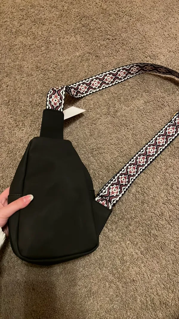 Crossbody sling bag Black - Image 2