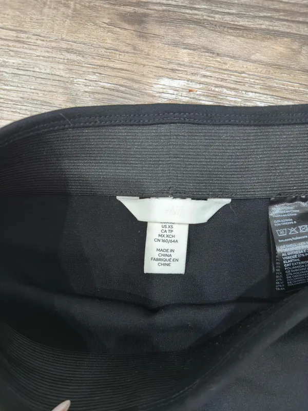 Black H&M Black Skirt - Image 2