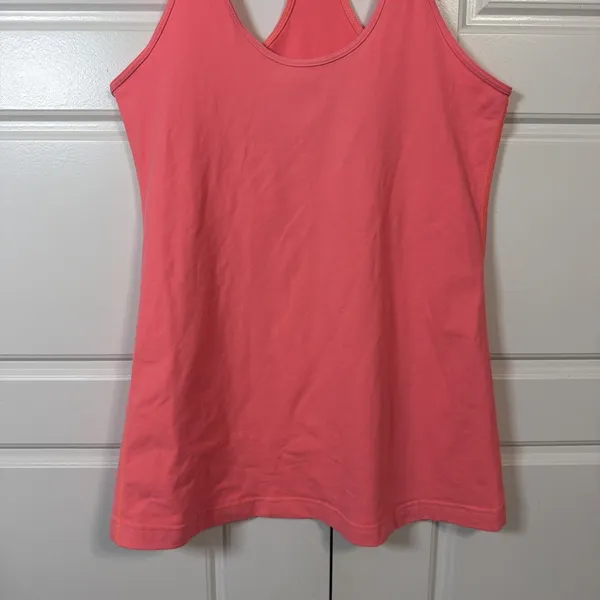 Lululemon Racerback Tank Top Womens 6 Pink Scoop Neck Activewear Gym Yoga - Image 4