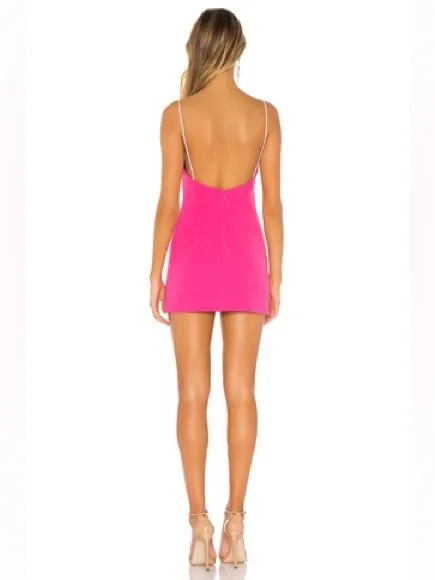 Revolve NBD Hollywood & Vine Mini in Fuchsia NWT - Image 3