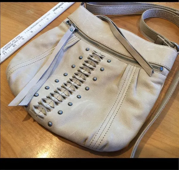 Lucky Brand Cream Crossbody Bag - Image 2