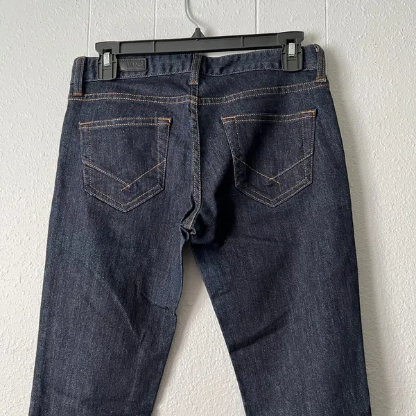 Vans Jeans Womens 3/26 Stretch Low Rise Western Cowgirl Country Rodeo Coquette - Image 8