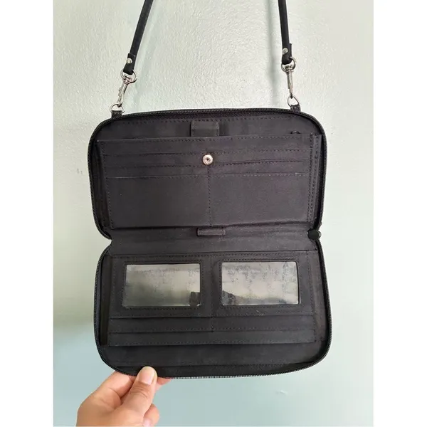 Pelle Studio Cross Body Minimalist Rectangle Muriel Pocket Bag Purse Pocketbook - Image 5