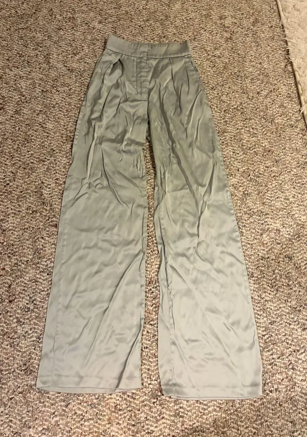 A&F Satin Sloane Tailored Pant - Image 2