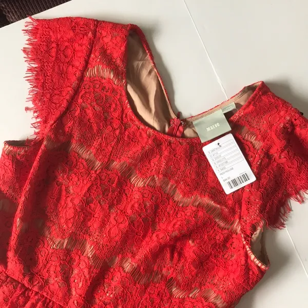 Anthropologie Maeve Peplum LACE Katrina Top L NWT - Image 4