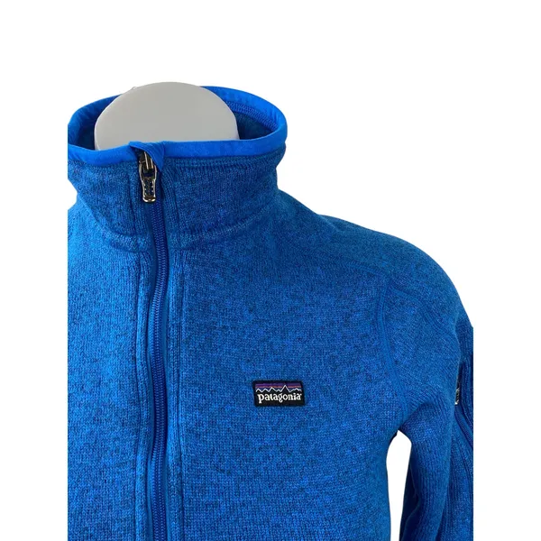 Patagonia Better Sweater Women's Blue Full Zip Long Sleeve Utility Jacket Size S - Image 2
