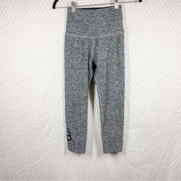 Beyond Yoga Grey Space Dye High Rise Leggings‎ - Image 2