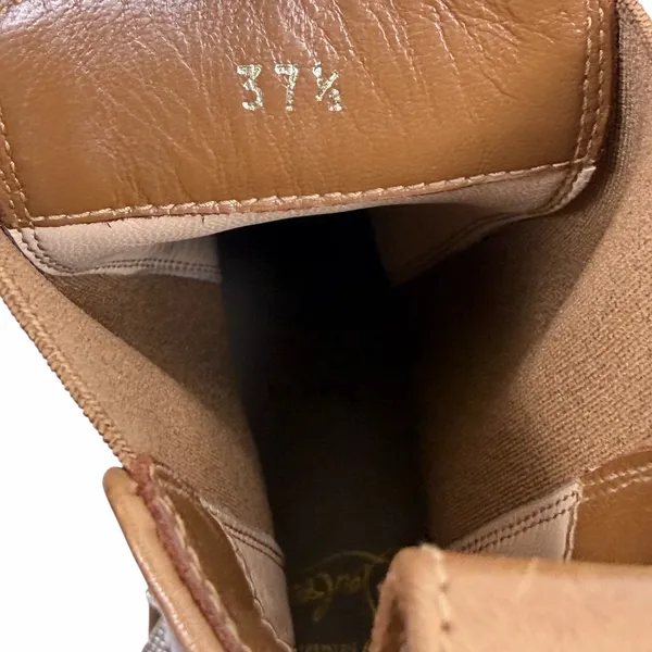 Christian Louboutin Emilia Pyraclou Studded Leather Chelsea Boots Size 37.5 - Image 12
