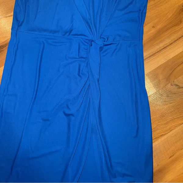 Lauren Ralph Lauren women’s cobalt blue classic tank dress 14 workwear summer‎ - Image 2