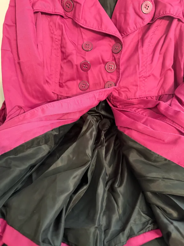 C Magic Women’s Pea Coat Style Coat  - Image 3