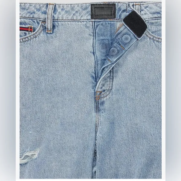 Tommy Hilfiger Casual Light Blue Ripped Jeans - Image 3