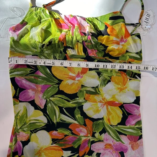 AUW Secret Charm Floral Tropical Print Maxi‎ Dress - Size XL - NEW With Tags. - Image 12