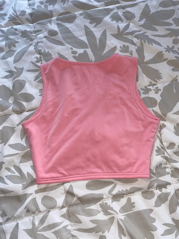 Pink Crop Top - Image 3