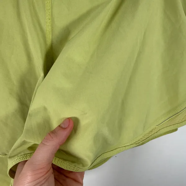 Lululemon Run Off Route High Rise Shorts 4" Lemon Vibe Athletic Gym‎ Womens 10 - Image 3