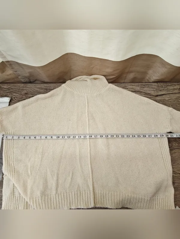 Alice + Olivia‎ Wool Turtleneck Sweater Size L - Image 4
