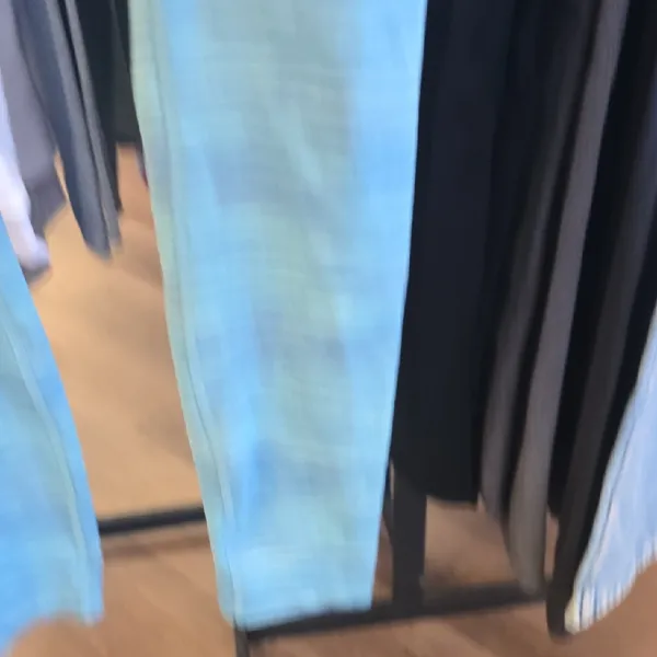lululemon athletica Kids Blue Heathered Leggings - Image 6