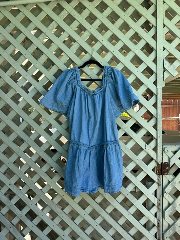 Free people County Line Denim Romper - Image 7