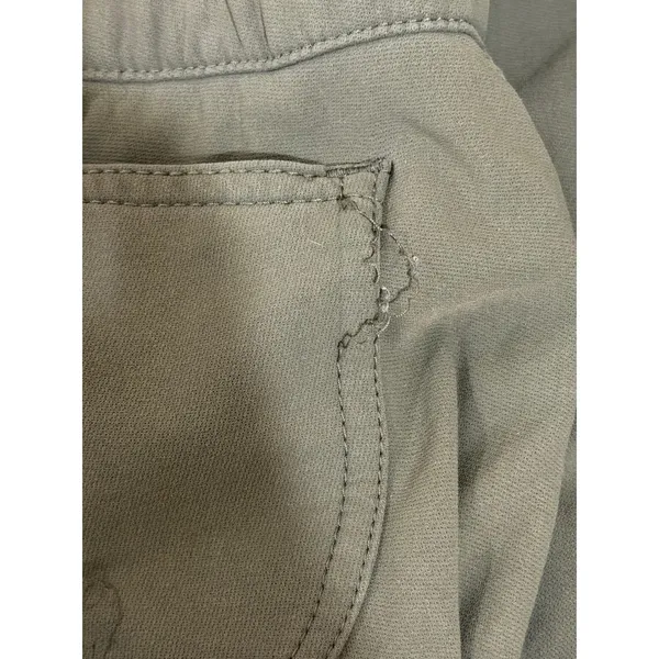 Horze Desiree High Waisted Full Seat Silicone Grip Riding Breeches Olive USA 26 - Image 3