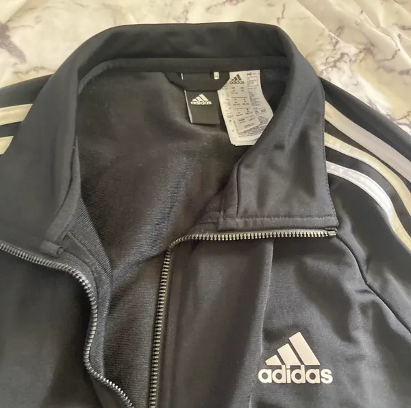 Adidas Classic black track jacket  - Image 4