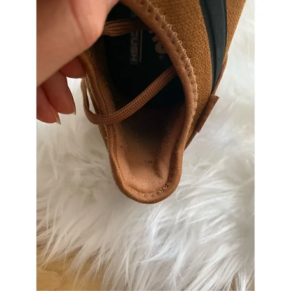 Vans unisex brown/orange sneakers men’s 9.5 and women’s 11 - Image 4