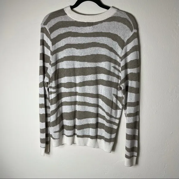 A New Day Zebra Striped Sweater - Image 7
