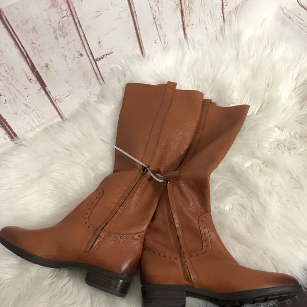 Sam Edelman NWOT prina brown leather riding boots - Image 8