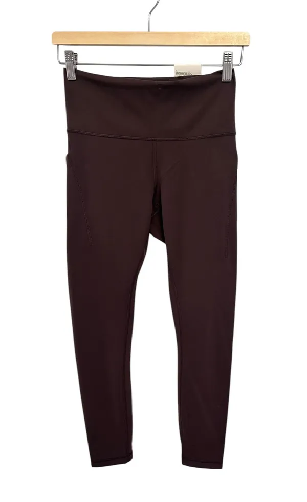 Lululemon Wunder Train High-Rise Tight with Pockets 25" Espresso Size 8 NWT - Image 5