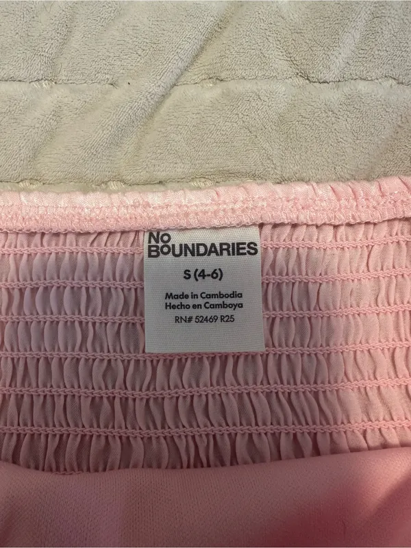 No Boundaries Light Pink Satin Lace-Trim Cami - Image 3