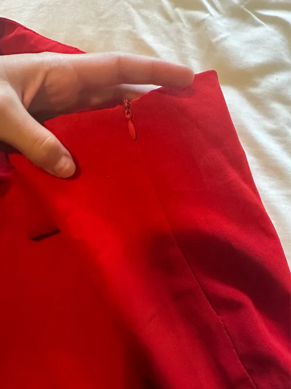 Red Mini Skirt Princess Polly - Image 3