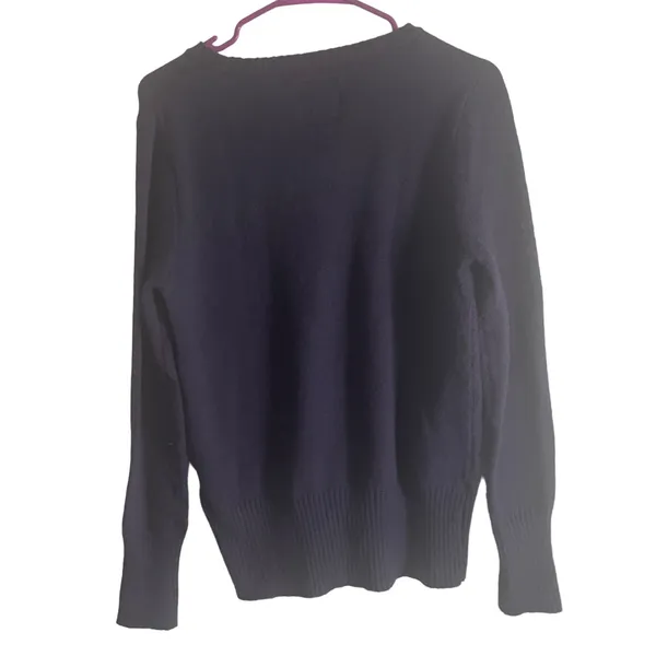 U.S. Polo ASSN Men's Size Large‎ Navy Blue Pullover Crew neck Sweater - Image 4