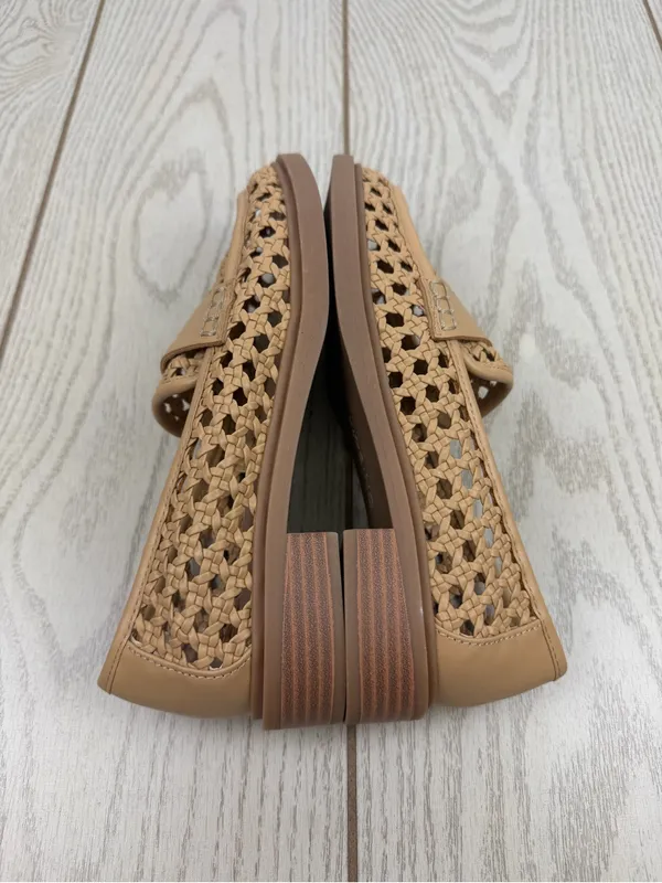 On 34th Women's Blaiya Woven Loafer Flats 5.5M English Walnut $89.50 - Image 4